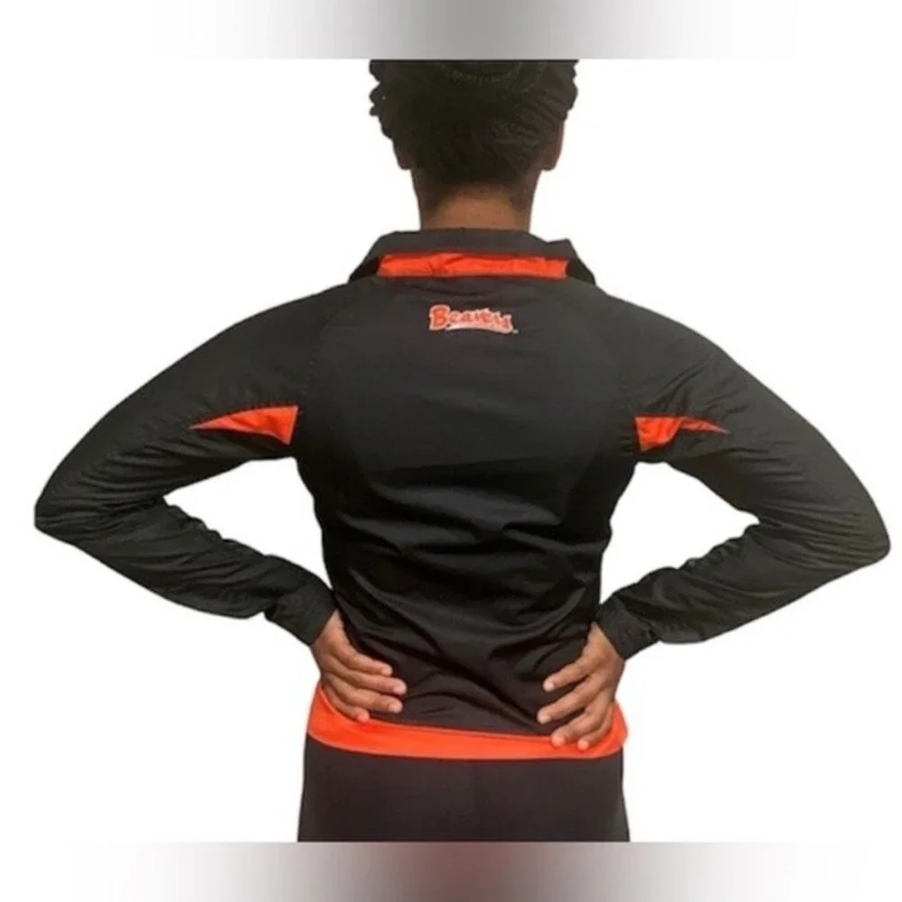 NIKE Oregon State University OSU Windbreaker Lightweight Runner's Zip Jacket L